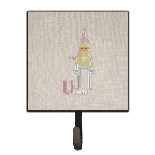 Carolines Treasures Alphabet U For Unicorn Leash or Key Holder BB5746SH4 - main